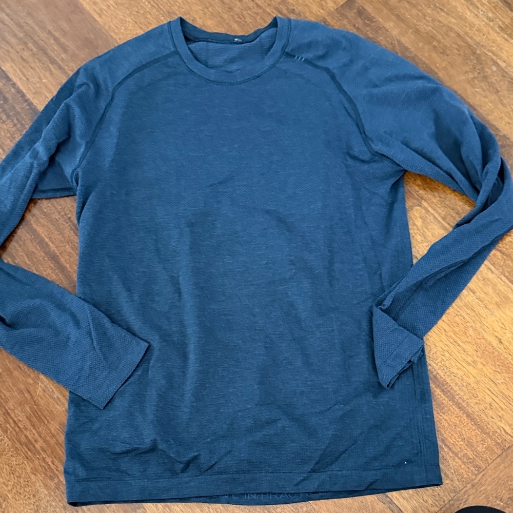lululemon athletica Navy Long Sleeve Tee